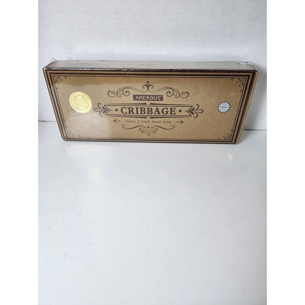 Cribbage Classic 3 Track Board Game Set